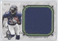 Leon Washington #/75