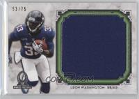 Leon Washington #/75