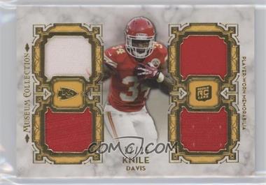 2013 Topps Museum Collection - Rookie Quad Relic - Gold #MRQR-KD - Knile Davis /25