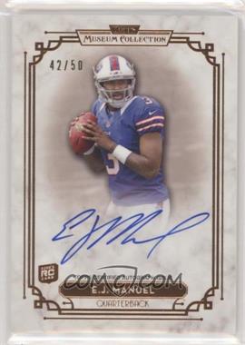 2013 Topps Museum Collection - Signature Series Autographs - Copper #SSA-EJM - EJ Manuel /50