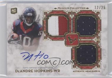 2013 Topps Museum Collection - Signature Swatches - Triple Gold Relic #SSTRA-DH - DeAndre Hopkins /25
