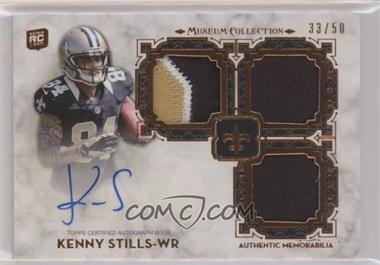 2013 Topps Museum Collection - Signature Swatches - Triple Relic Copper #SSTRA-KS - Kenny Stills /50