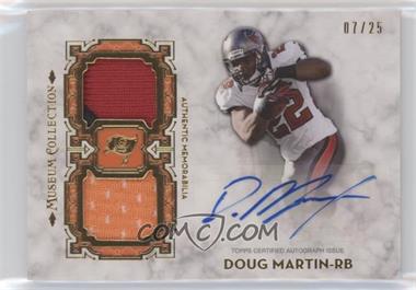 2013 Topps Museum Collection - Signature Swatches Dual Relic Autographs - Gold #SSDRA-DM - Doug Martin /25
