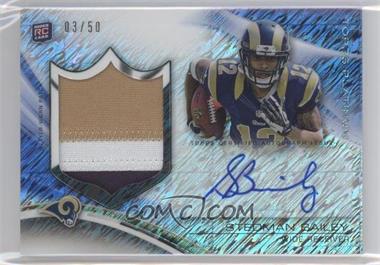 2013 Topps Platinum - Autograph Rookie Refractor Patch - Frost Prism #ARP-SB - Stedman Bailey /50