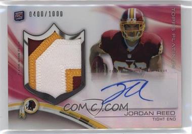 2013 Topps Platinum - Autograph Rookie Refractor Patch #ARP-JRE - Jordan Reed /1000 [EX to NM]