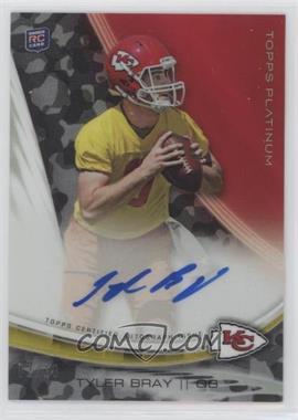 2013 Topps Platinum - Autographed Rookie Refractors - Military Camo #A-TB - Tyler Bray /10