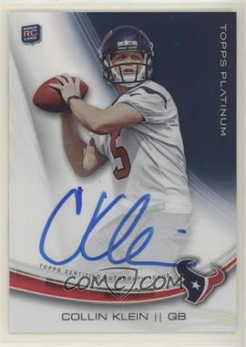 2013 Topps Platinum - Autographed Rookie Refractors #A-CK - Collin Klein