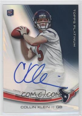 2013 Topps Platinum - Autographed Rookie Refractors #A-CK - Collin Klein