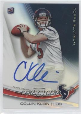 2013 Topps Platinum - Autographed Rookie Refractors #A-CK - Collin Klein