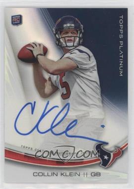 2013 Topps Platinum - Autographed Rookie Refractors #A-CK - Collin Klein