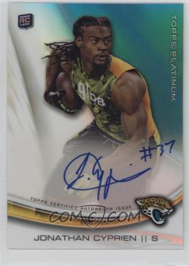 2013 Topps Platinum - Autographed Rookie Refractors #A-JC - Jonathan Cyprien