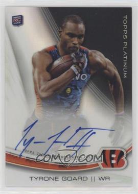 2013 Topps Platinum - Autographed Rookie Refractors #A-TG - Tyrone Goard