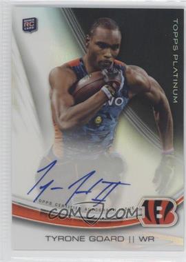 2013 Topps Platinum - Autographed Rookie Refractors #A-TG - Tyrone Goard