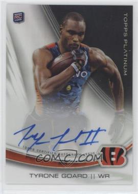 2013 Topps Platinum - Autographed Rookie Refractors #A-TG - Tyrone Goard [EX to NM]