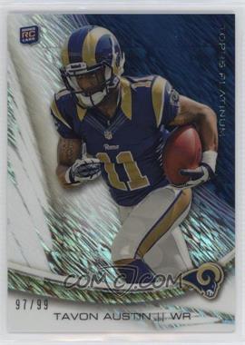 2013 Topps Platinum - [Base] - Frost Refractor #123 - Tavon Austin /99