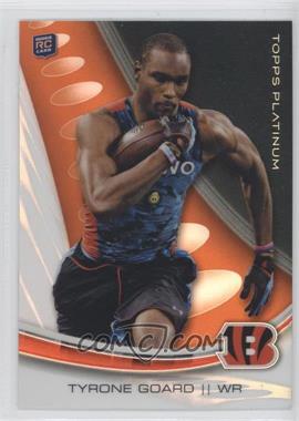 2013 Topps Platinum - [Base] - Orange Refractor #107 - Tyrone Goard