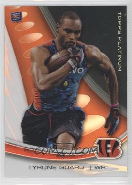 2013 Topps Platinum - [Base] - Orange Refractor #107 - Tyrone Goard