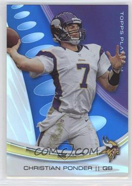 2013 Topps Platinum - [Base] - Sapphire #32 - Christian Ponder