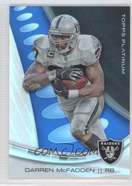 2013 Topps Platinum - [Base] - Sapphire #52 - Darren McFadden