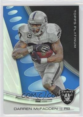 2013 Topps Platinum - [Base] - Sapphire #52 - Darren McFadden