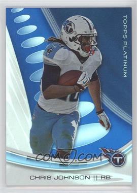 2013 Topps Platinum - [Base] - Sapphire #86 - Chris Johnson