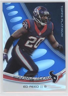 2013 Topps Platinum - [Base] - Sapphire #96 - Ed Reed