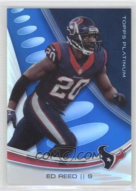 2013 Topps Platinum - [Base] - Sapphire #96 - Ed Reed