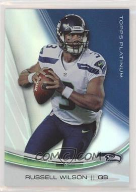 2013 Topps Platinum - [Base] #31 - Russell Wilson