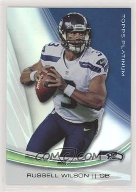 2013 Topps Platinum - [Base] #31 - Russell Wilson