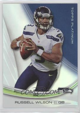 2013 Topps Platinum - [Base] #31 - Russell Wilson