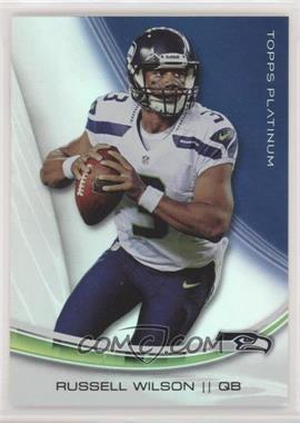 2013 Topps Platinum - [Base] #31 - Russell Wilson