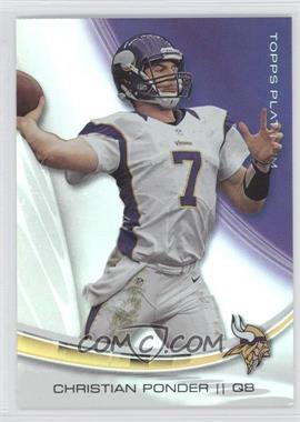 2013 Topps Platinum - [Base] #32 - Christian Ponder