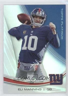 2013 Topps Platinum - [Base] #89 - Eli Manning