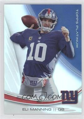 2013 Topps Platinum - [Base] #89 - Eli Manning