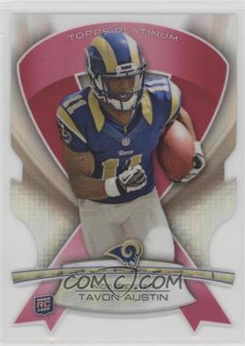 2013 Topps Platinum - Die-Cut Ribbons - BCA Pink #ABMDC-TA - Tavon Austin