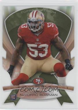 2013 Topps Platinum - Die-Cut Ribbons - Military Camo #ABMDC-NB - NaVorro Bowman