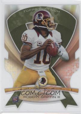 2013 Topps Platinum - Die-Cut Ribbons - Military Camo #ABMDC-RG - Robert Griffin III