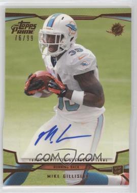 2013 Topps Prime - [Base] - Copper Autographs #140 - Mike Gillislee /99