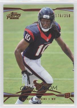 2013 Topps Prime - [Base] - Copper #114 - DeAndre Hopkins /350