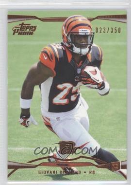 2013 Topps Prime - [Base] - Copper #115 - Giovani Bernard /350