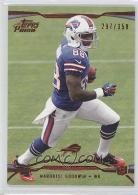 2013 Topps Prime - [Base] - Copper #116 - Marquise Goodwin /350