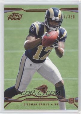 2013 Topps Prime - [Base] - Copper #122 - Stedman Bailey /350