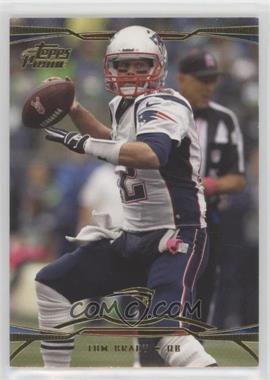 2013 Topps Prime - [Base] - Gold #12 - Tom Brady