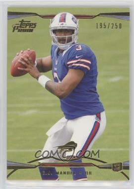 2013 Topps Prime - [Base] - Gold #131 - E.J. Manuel /250