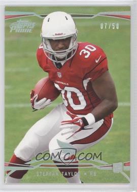 2013 Topps Prime - [Base] - Silver Rainbow #103 - Stepfan Taylor /50