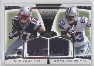 2013 Topps Prime - Dual Combo Relics #DCR-DW - Aaron Dobson, Terrance Williams /330