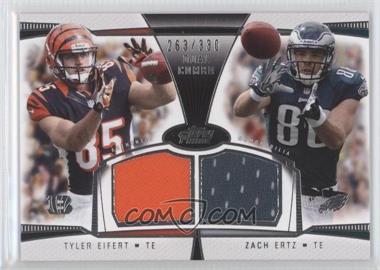 2013 Topps Prime - Dual Combo Relics #DCR-EE - Tyler Eifert, Zach Ertz /330