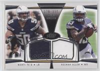 Manti Te'o, Keenan Allen #/330