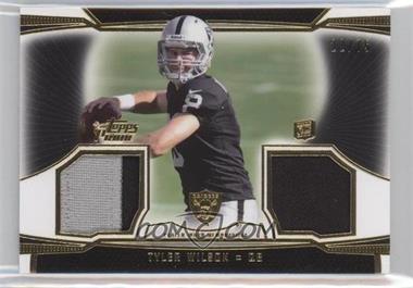 2013 Topps Prime - Dual Relics - Gold #DR-TW - Tyler Wilson /75