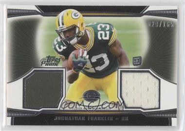 2013 Topps Prime - Dual Relics #DR-JF - Johnathan Franklin /165